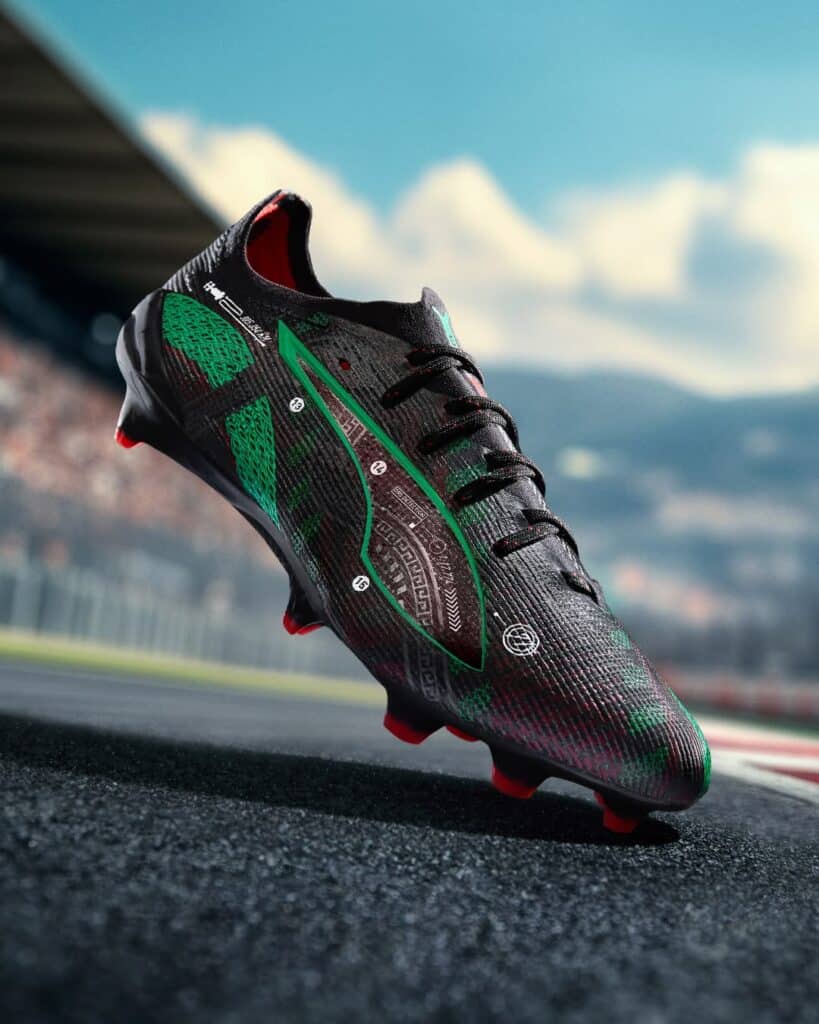 chaussure ultra 5 speciale grand prix mexique formule 1 puma