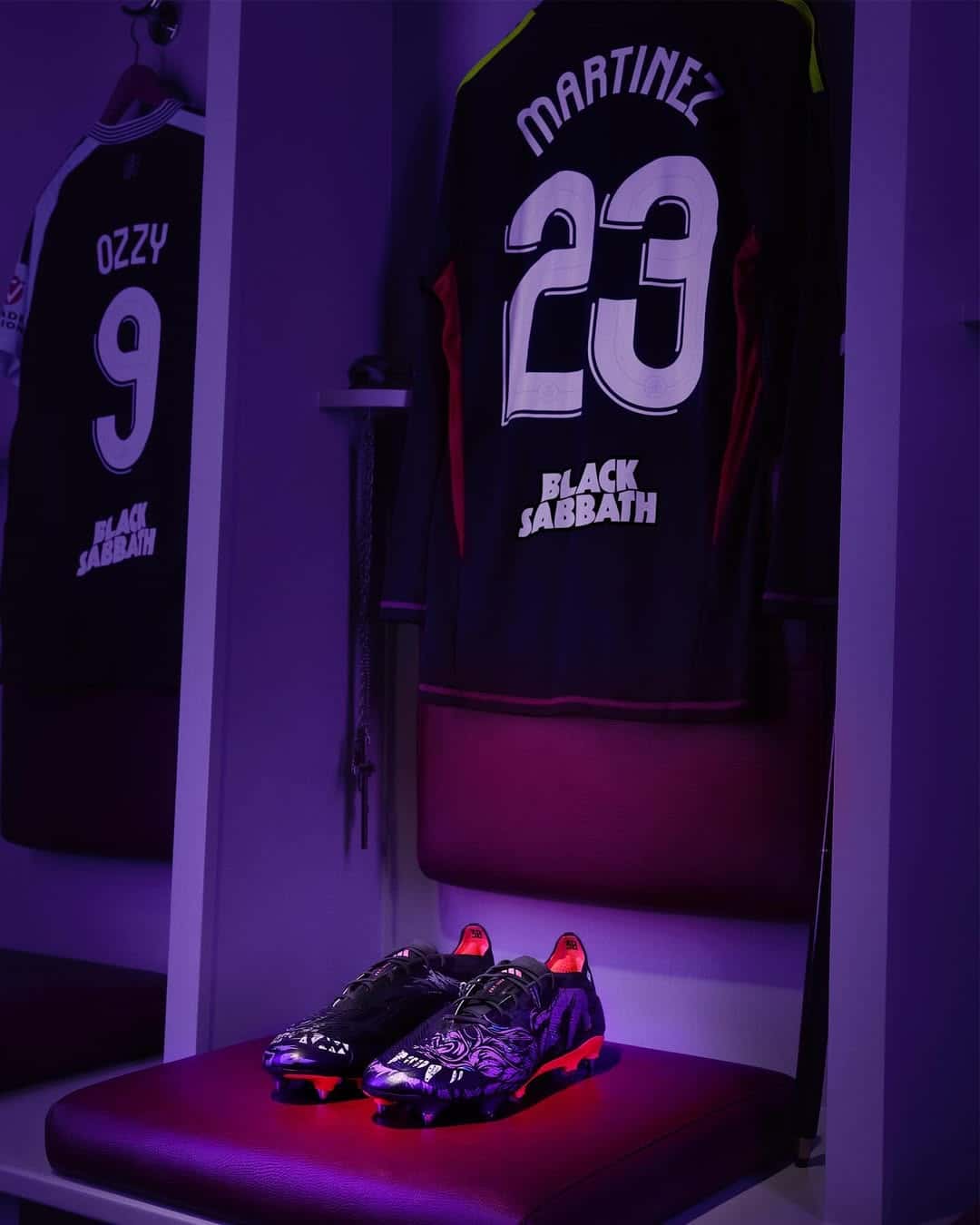 collaboration aston villa adidas black sabbath 2024 2025