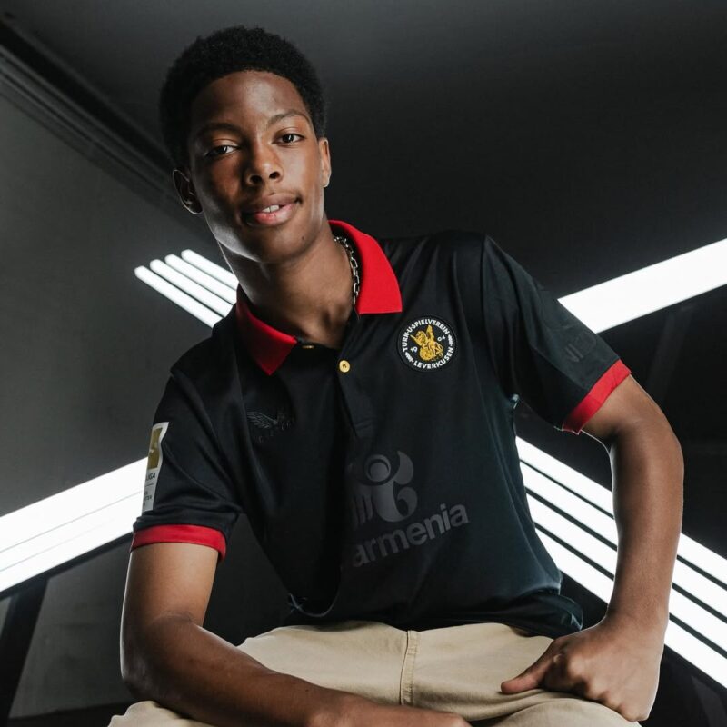 maillot anniversaire 120 ans bayer leverkusen castore 2024 2025