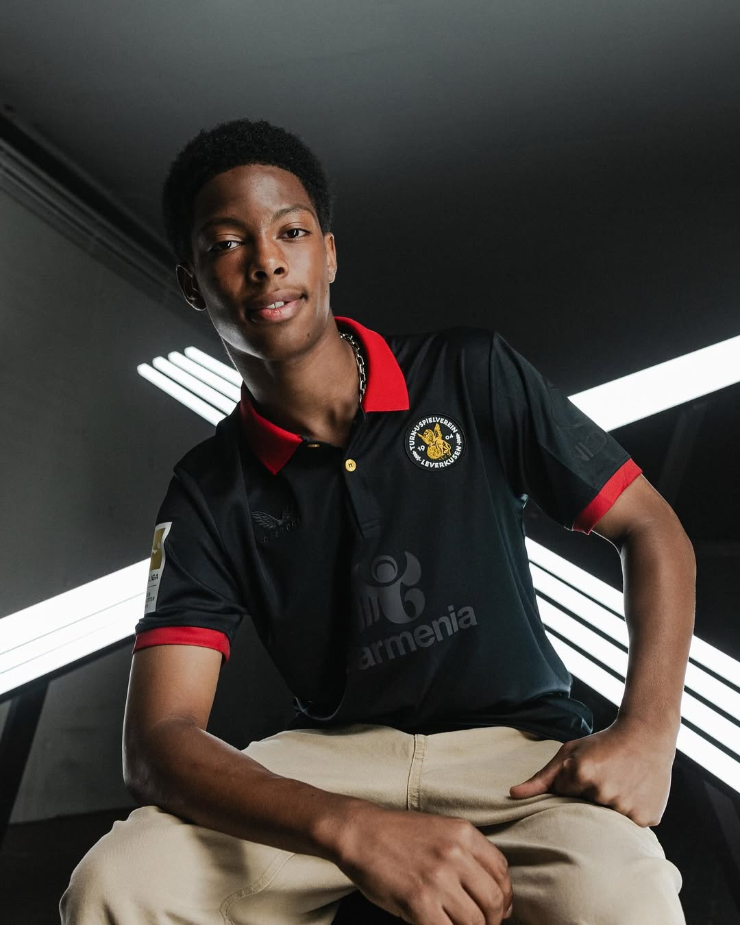 maillot anniversaire 120 ans bayer leverkusen castore 2024 2025