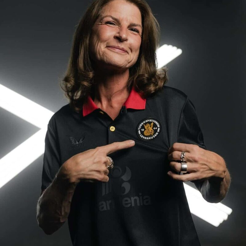 maillot anniversaire 120 ans bayer leverkusen castore 2024 2025