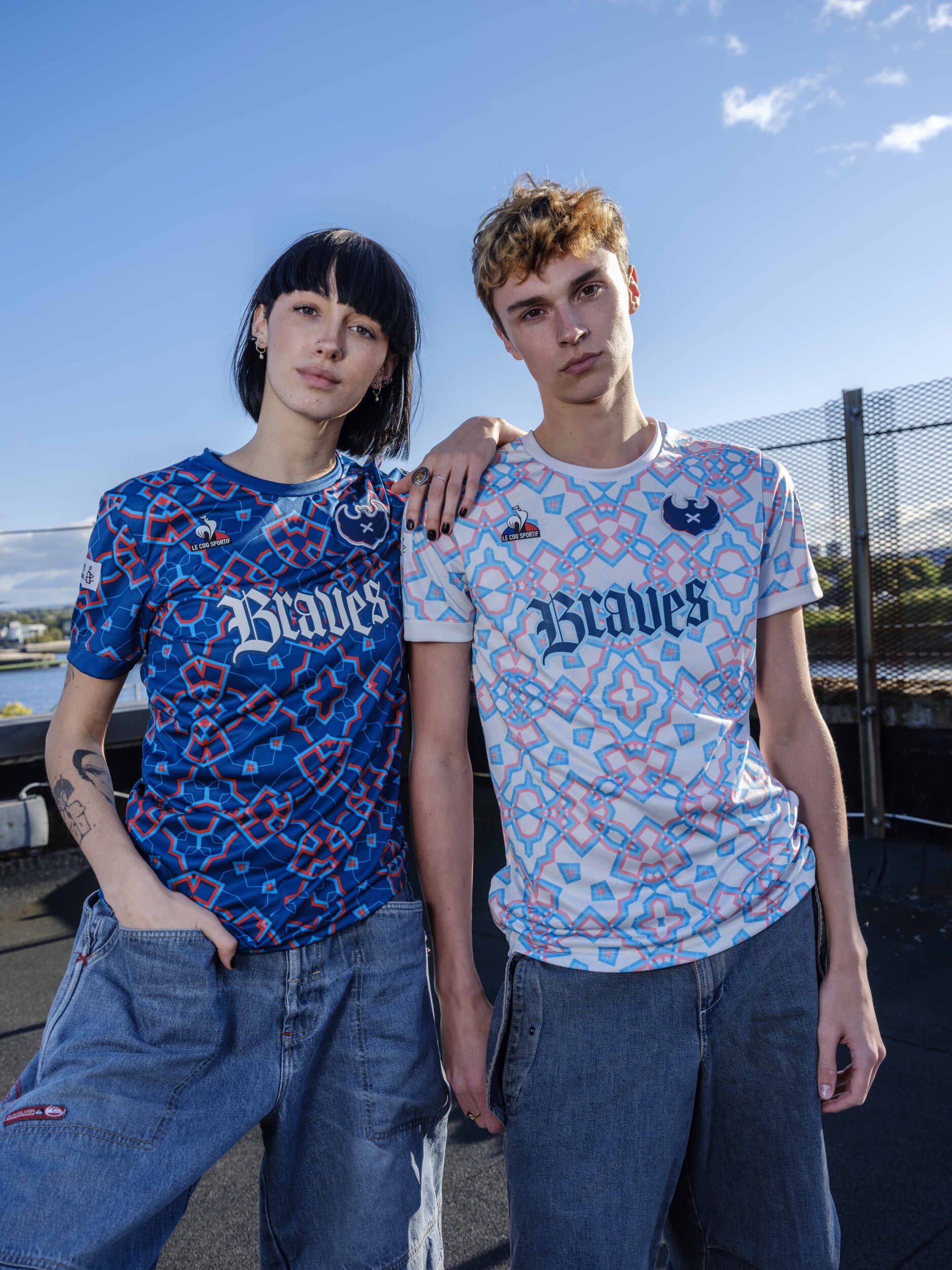 maillot caledonians braves club ecossais le coq sportif 2024 2025