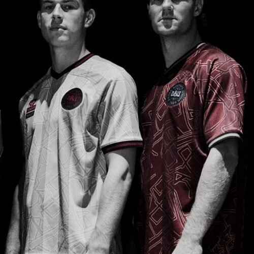 Image de l'article Contre l'Espagne, le Danemark va porter un maillot exclusif en collab avec HALO