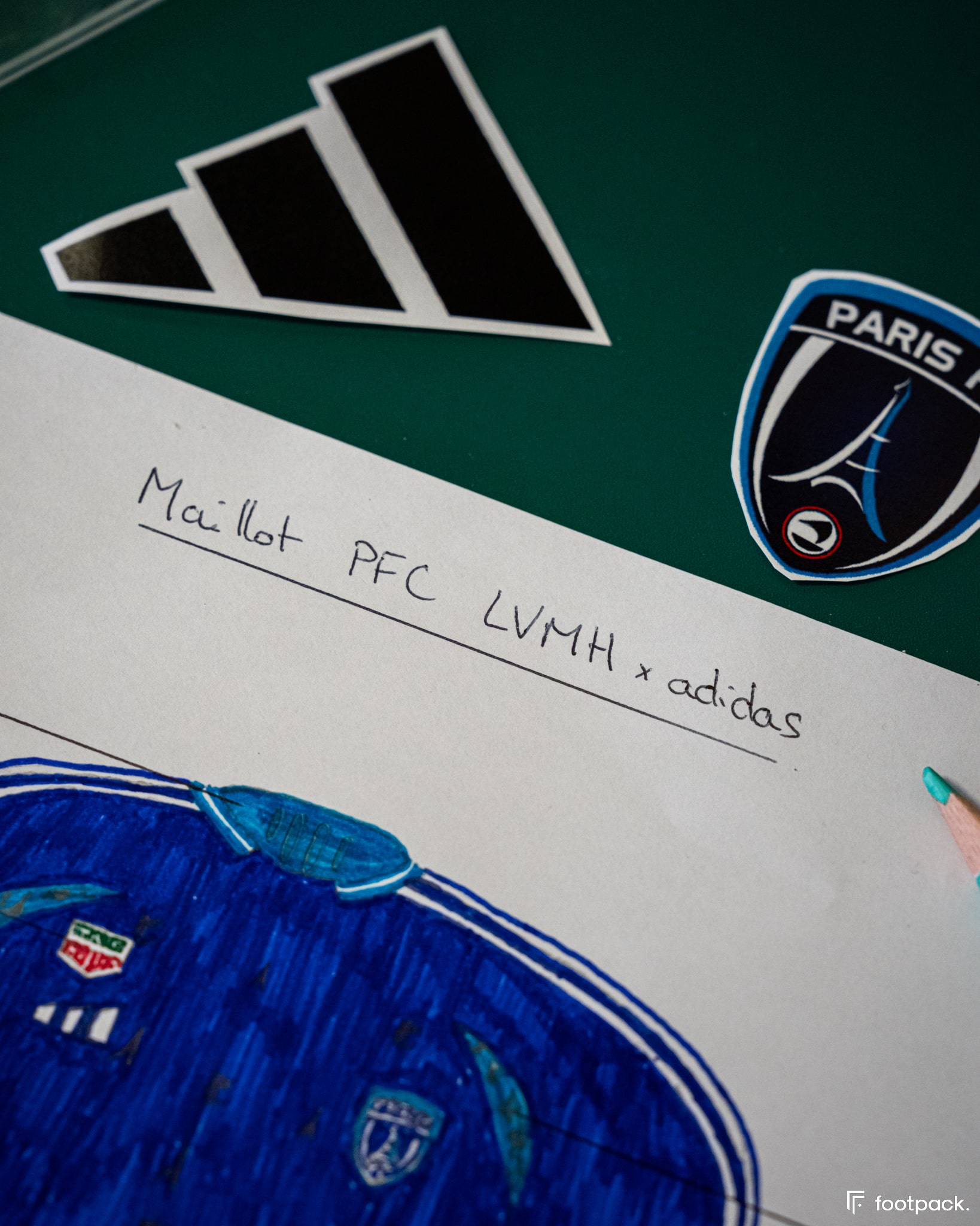maillot de foot paris fc lvmh red bull footpack