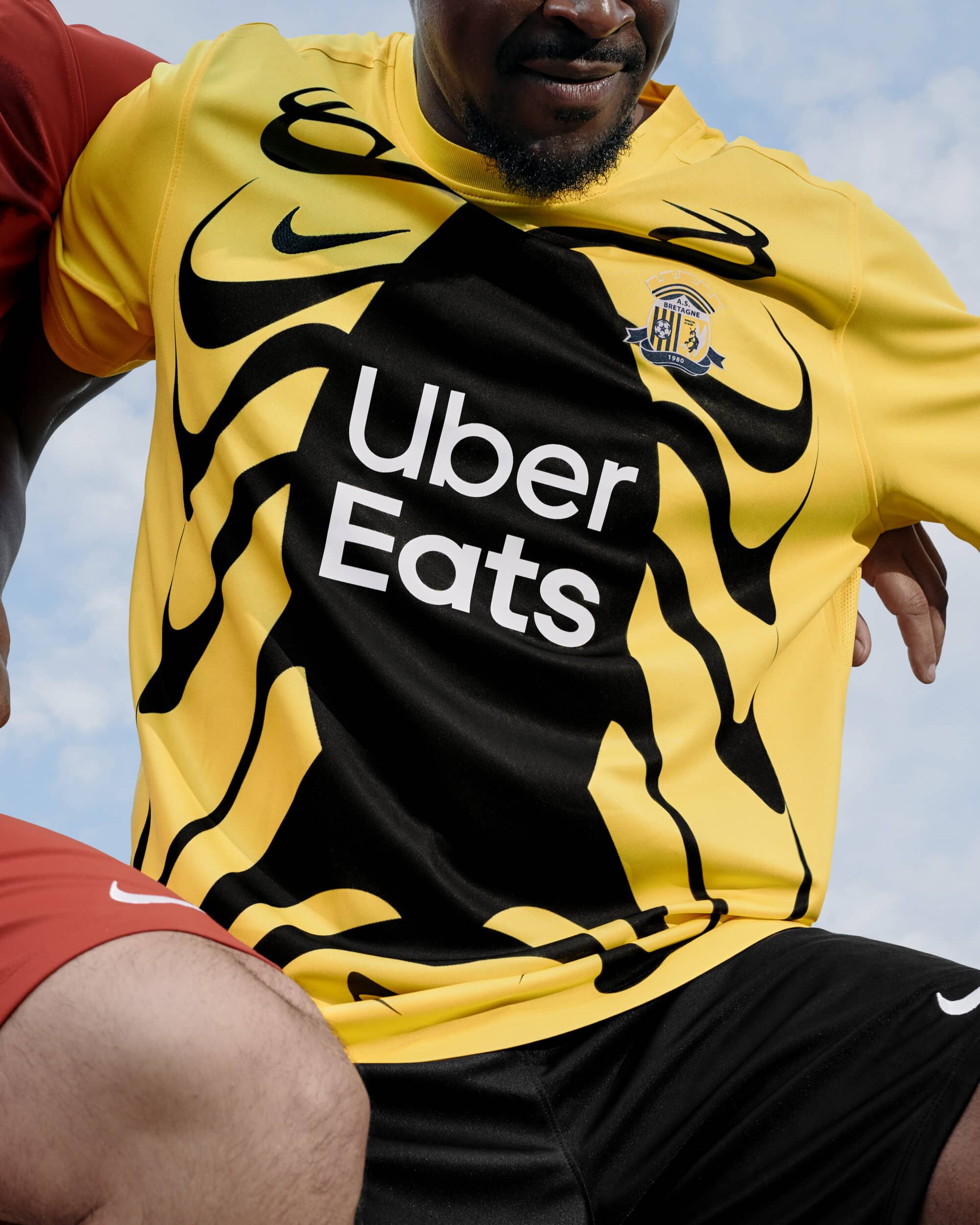 maillot foot a nos couleurs fff uber eats