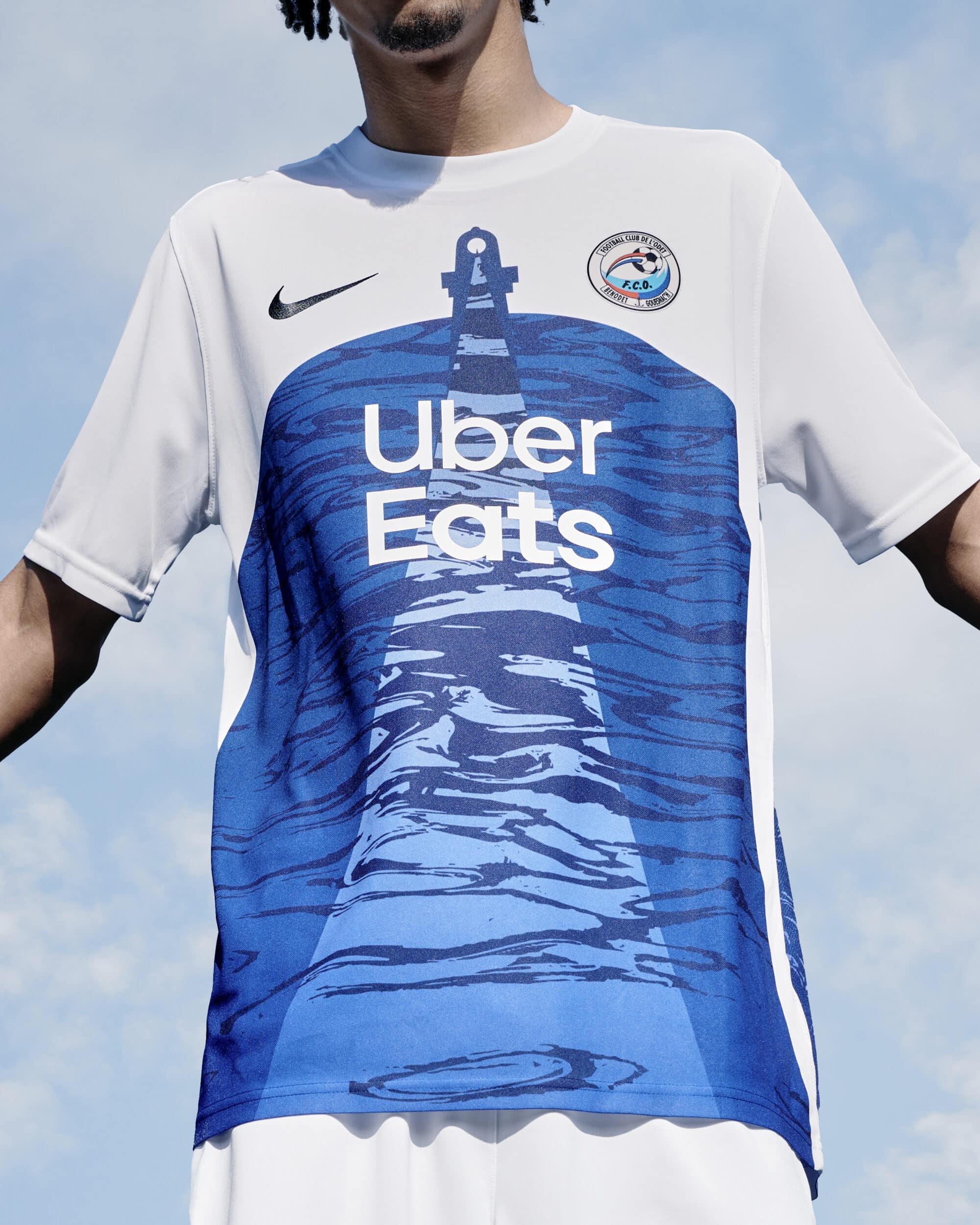 maillot foot a nos couleurs fff uber eats