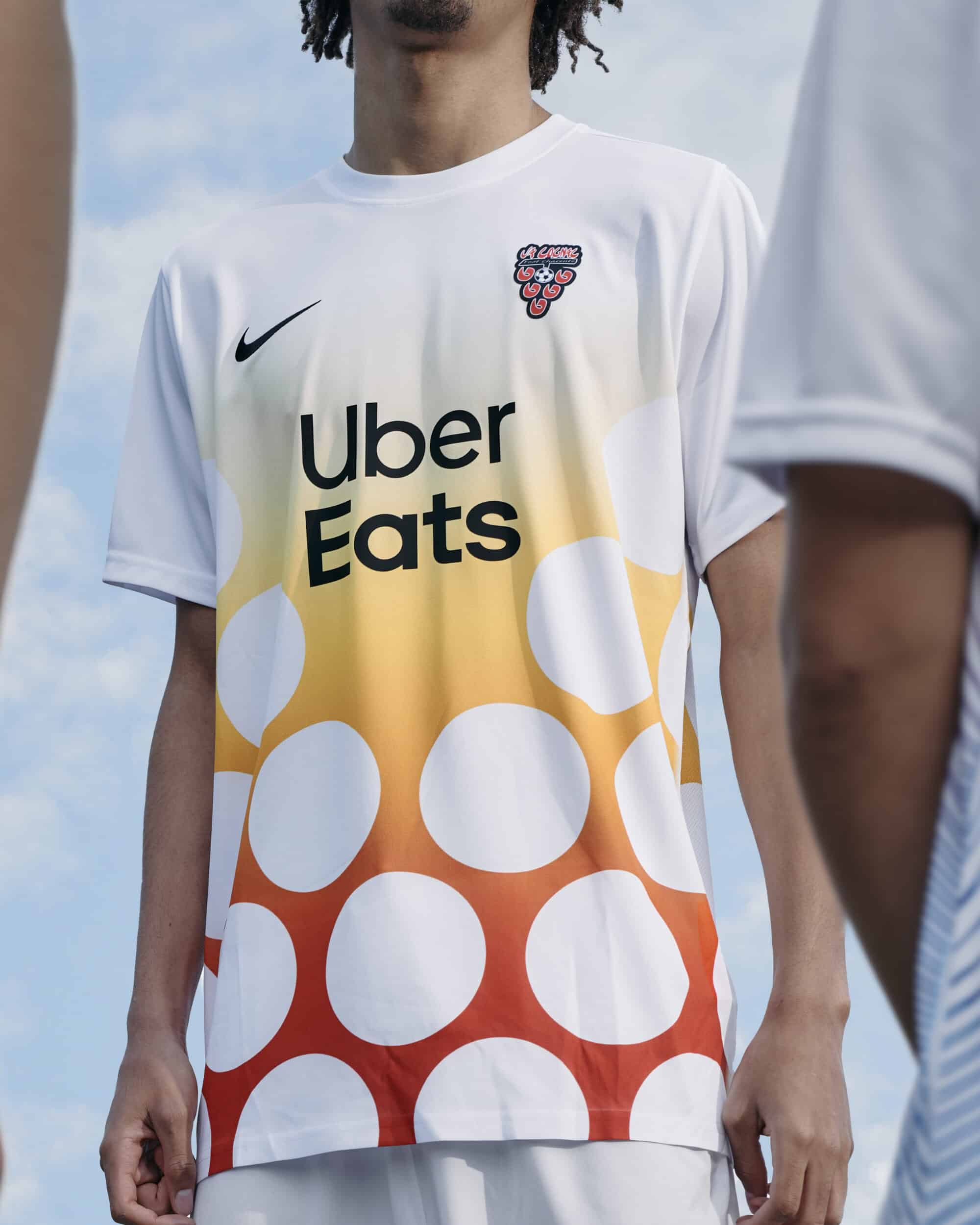 maillot foot a nos couleurs fff uber eats