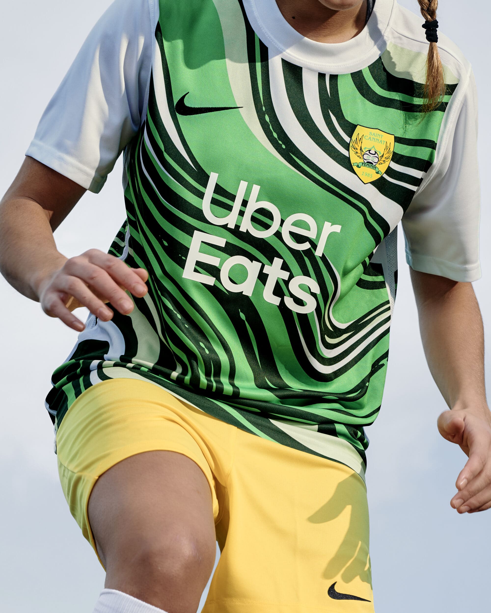 maillot foot a nos couleurs fff uber eats