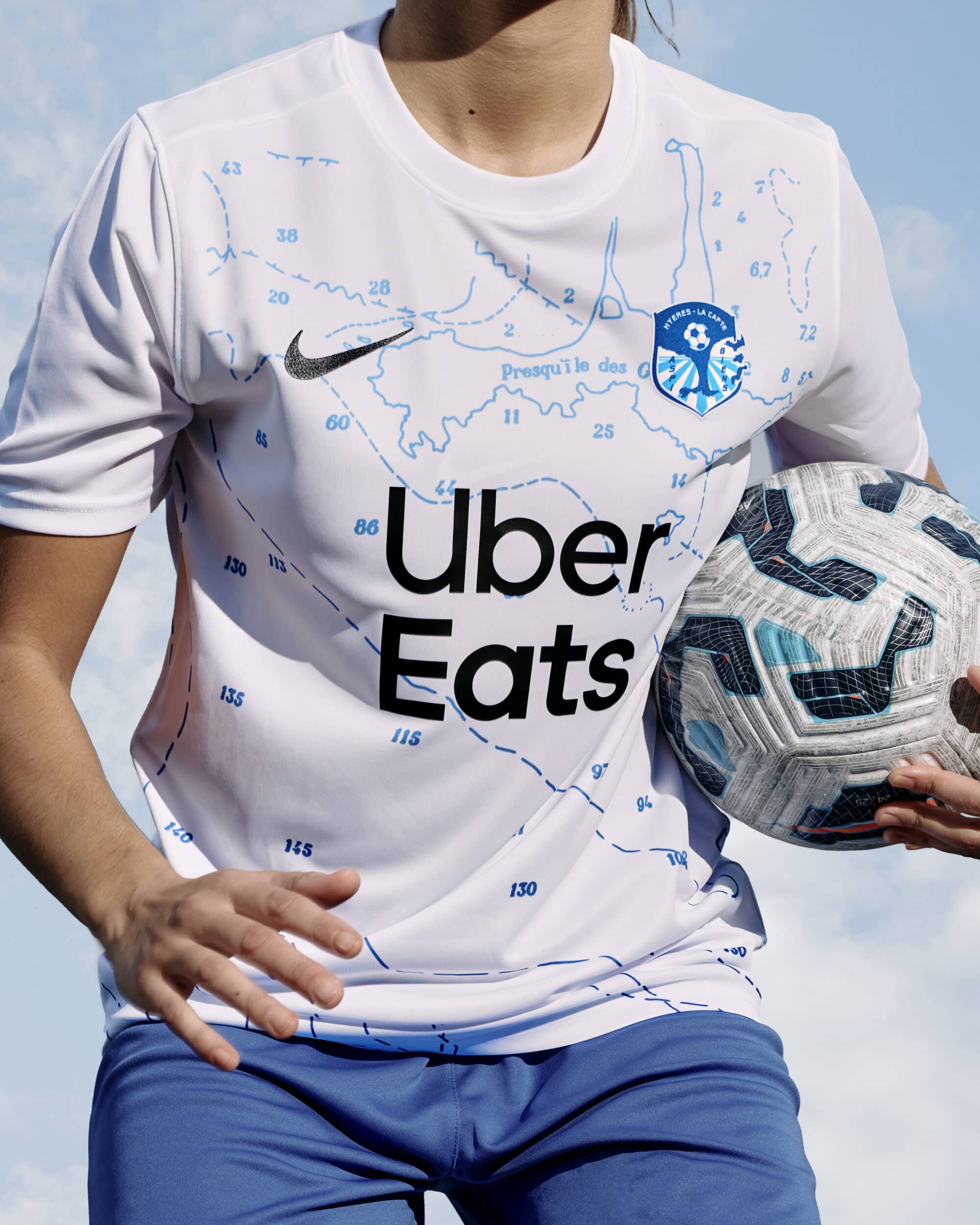 maillot foot amateur personnalises fff uber eats