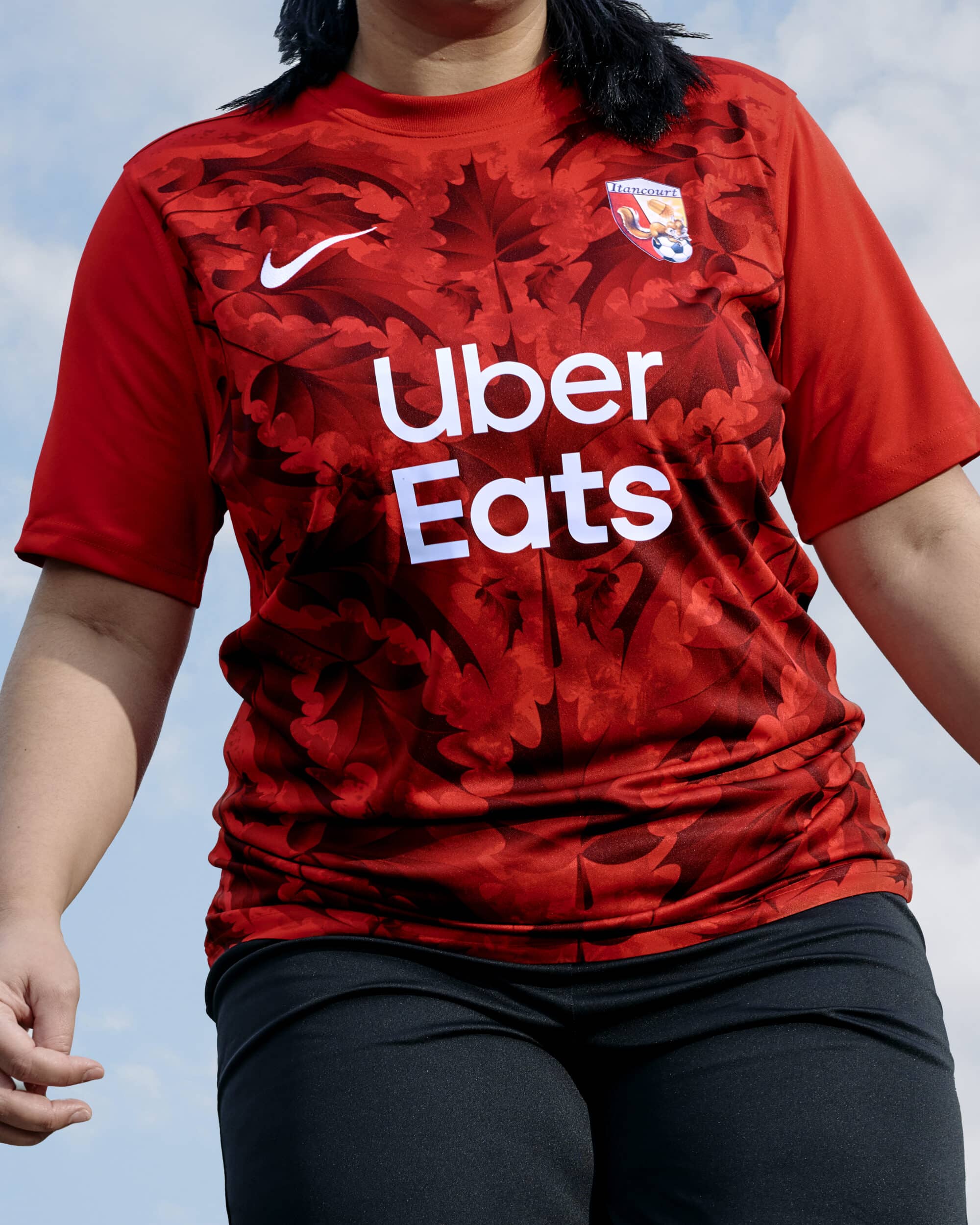 maillot foot amateur personnalises fff uber eats