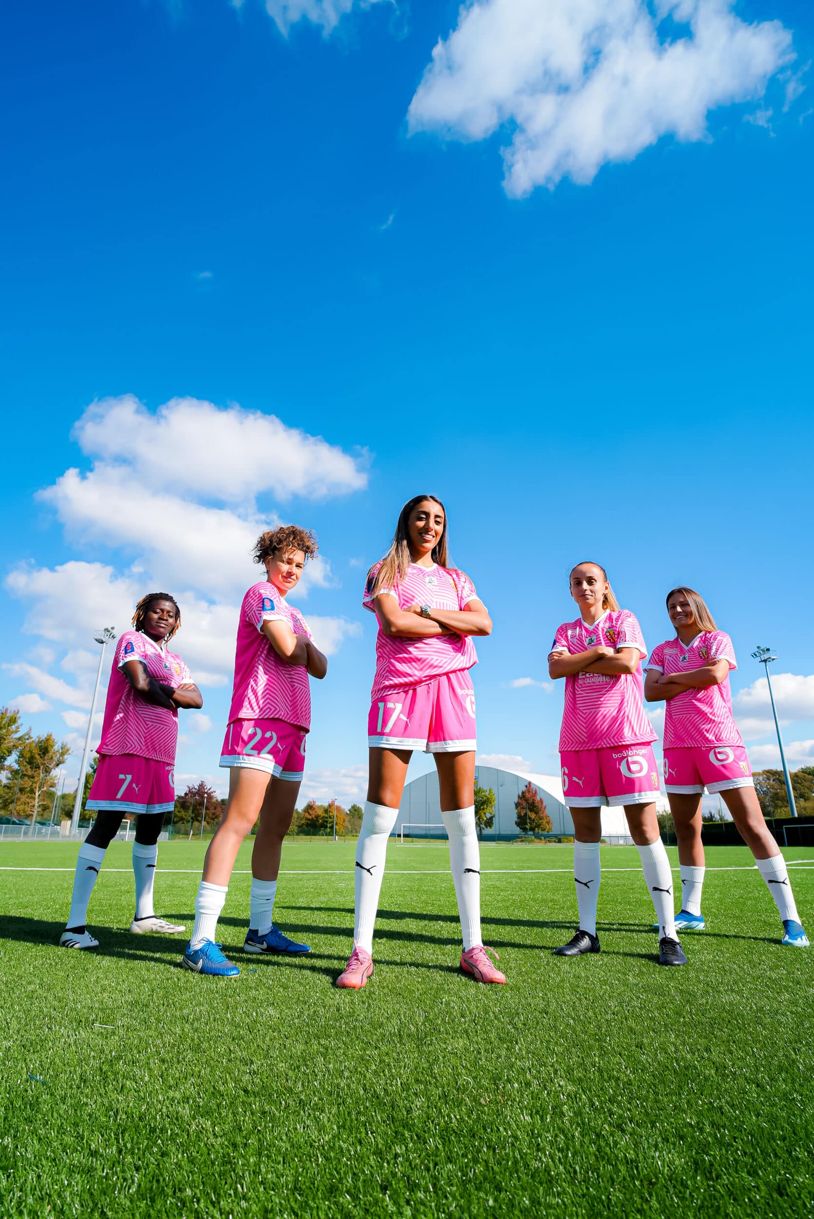 maillot de foot lens octobre rose