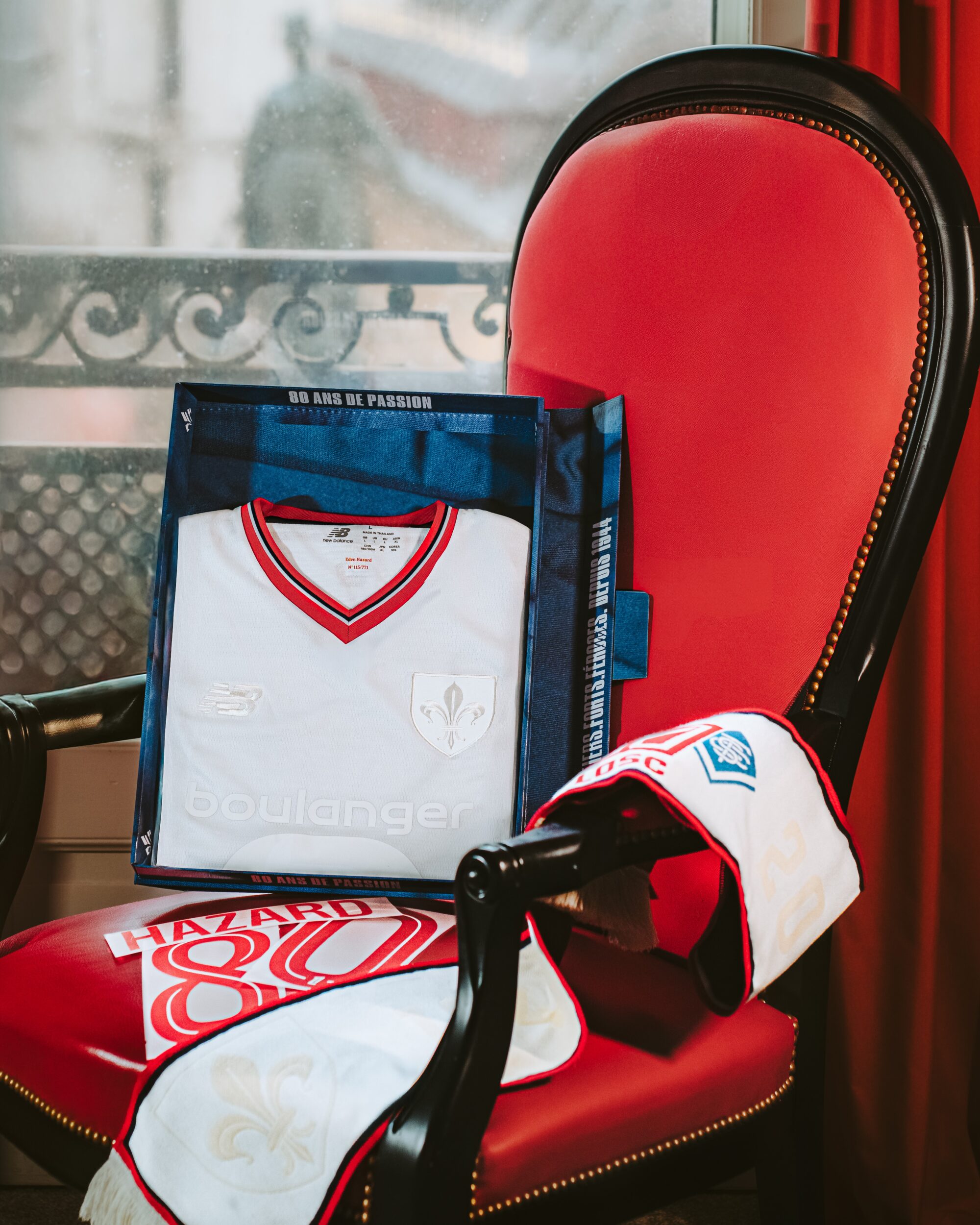 le LOSC dévoile son nouveau maillot domicile 2023-2024 - Corner Football