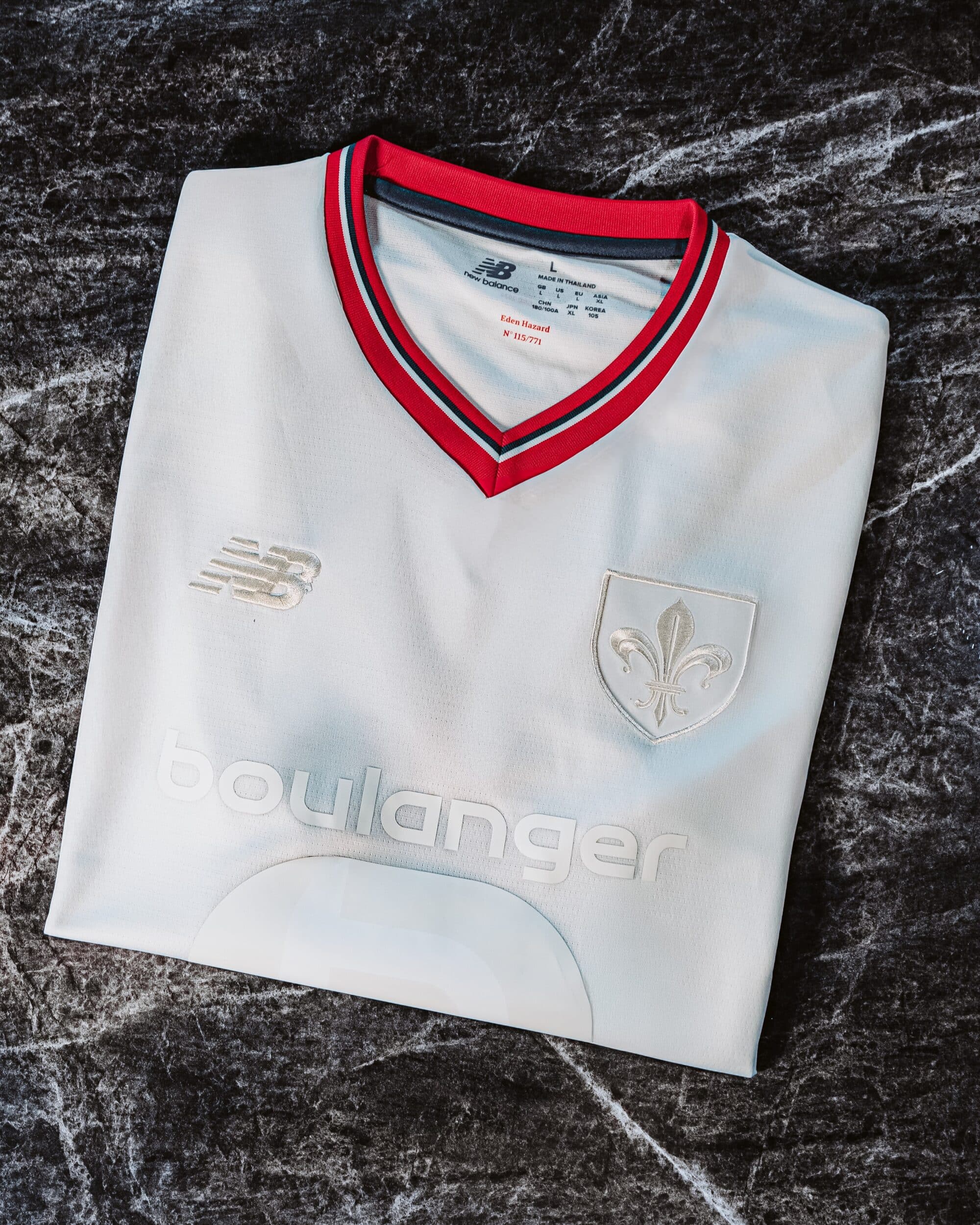 maillot losc anniversaire 80 ans