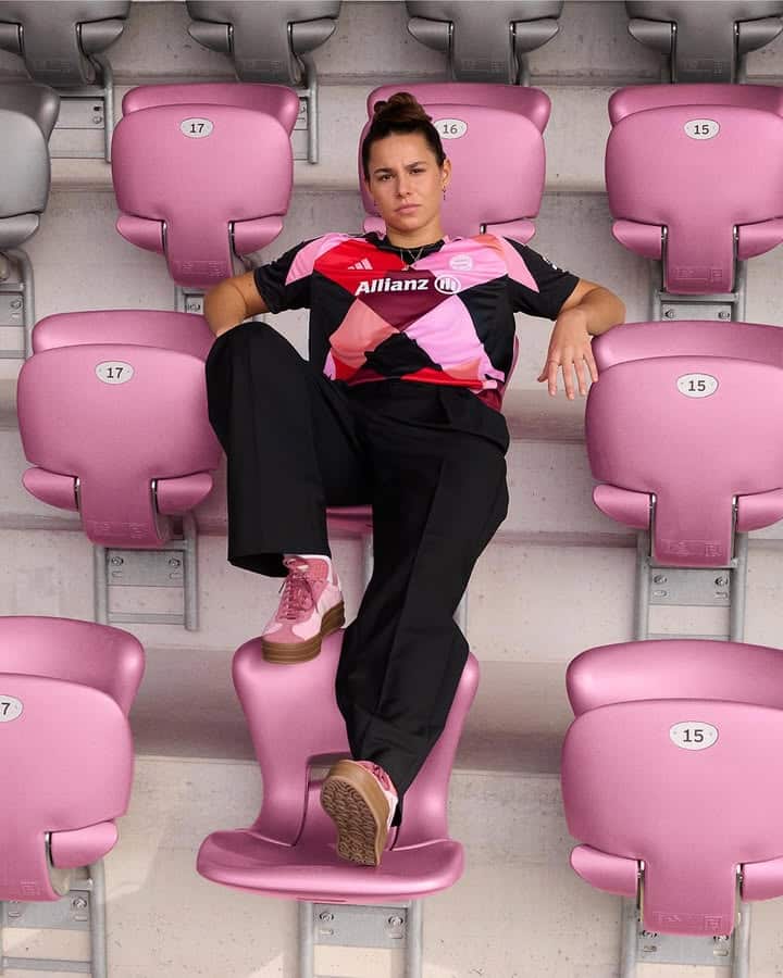 maillot octobre rose bayern munich 2024 2025 adidas