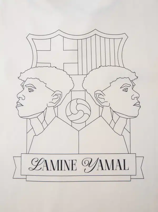 maillot spécial lamine yamal aitana bonmati ballon d'or 2024