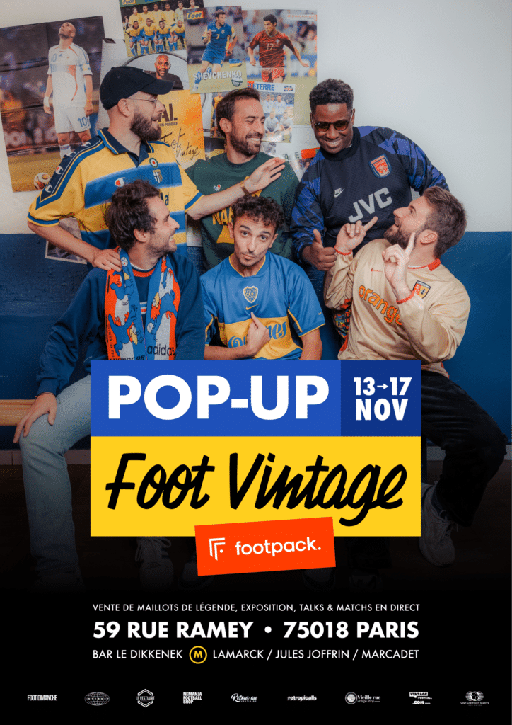 pop up store foot vintage paris 18 arrondissement footpack