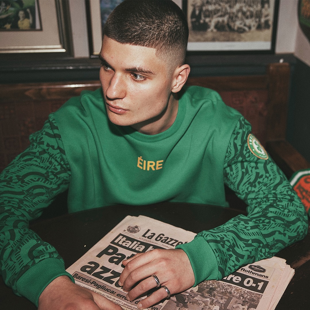 maillot irlande anniversaire victoire italie coupe du monde 1994 collection lifestyle 2024 2025