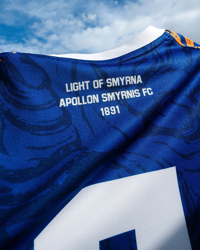 maillot apollon smyrnis fc errea 2024 2025