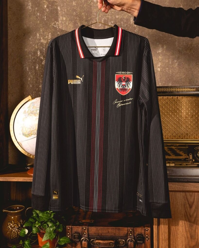 maillot autriche anniversaire