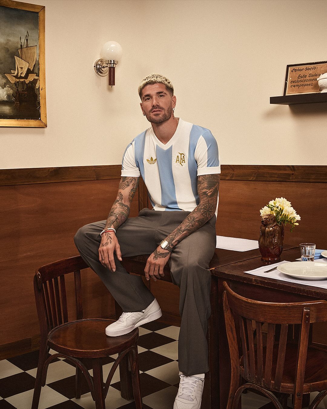 maillot argentine adidas 50 ans partenariat