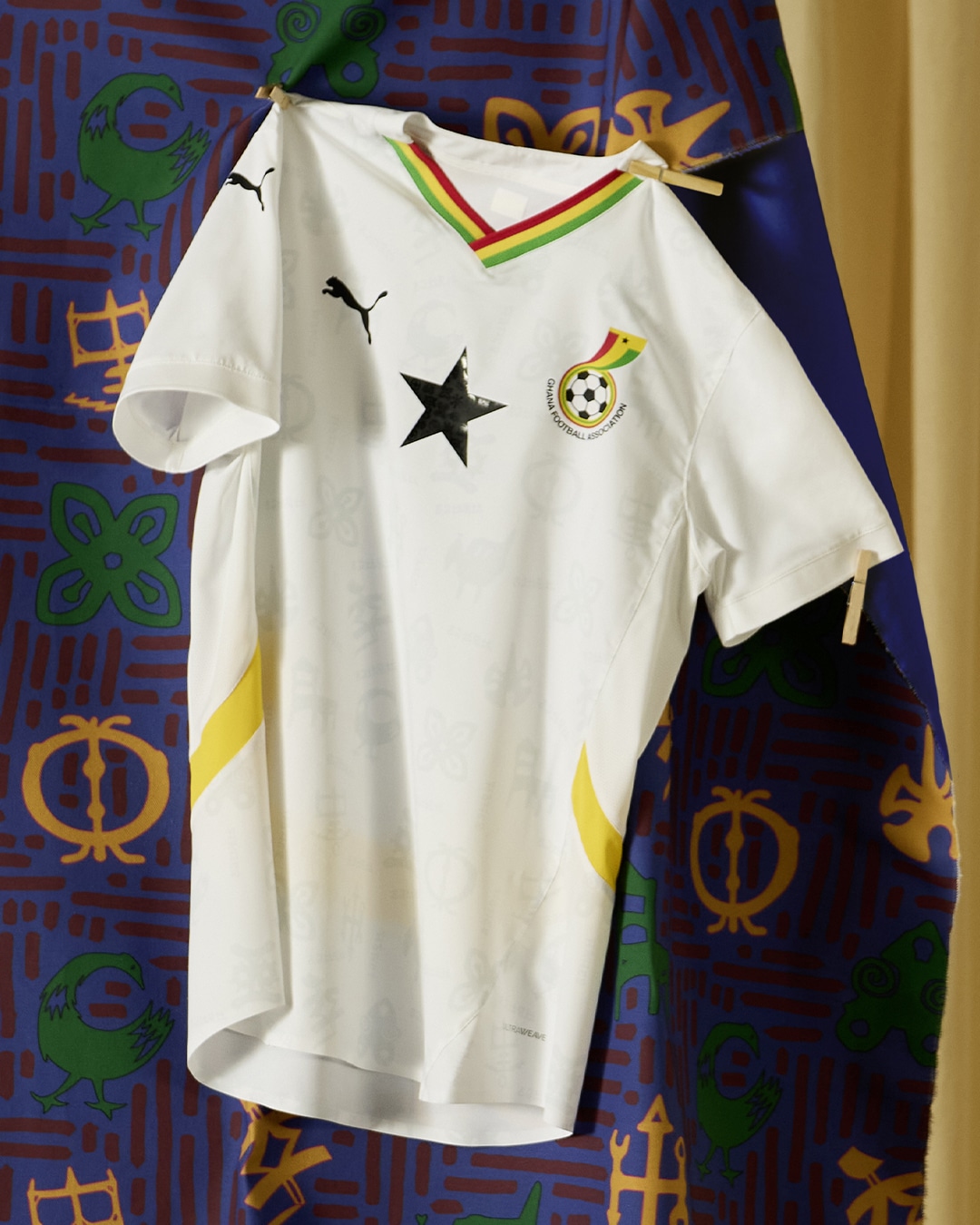 maillot domicile ghana 2025 puma