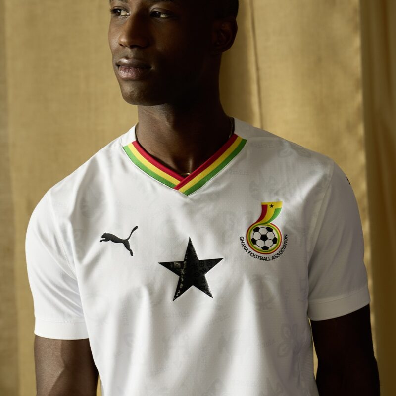 maillot domicile ghana 2025 puma