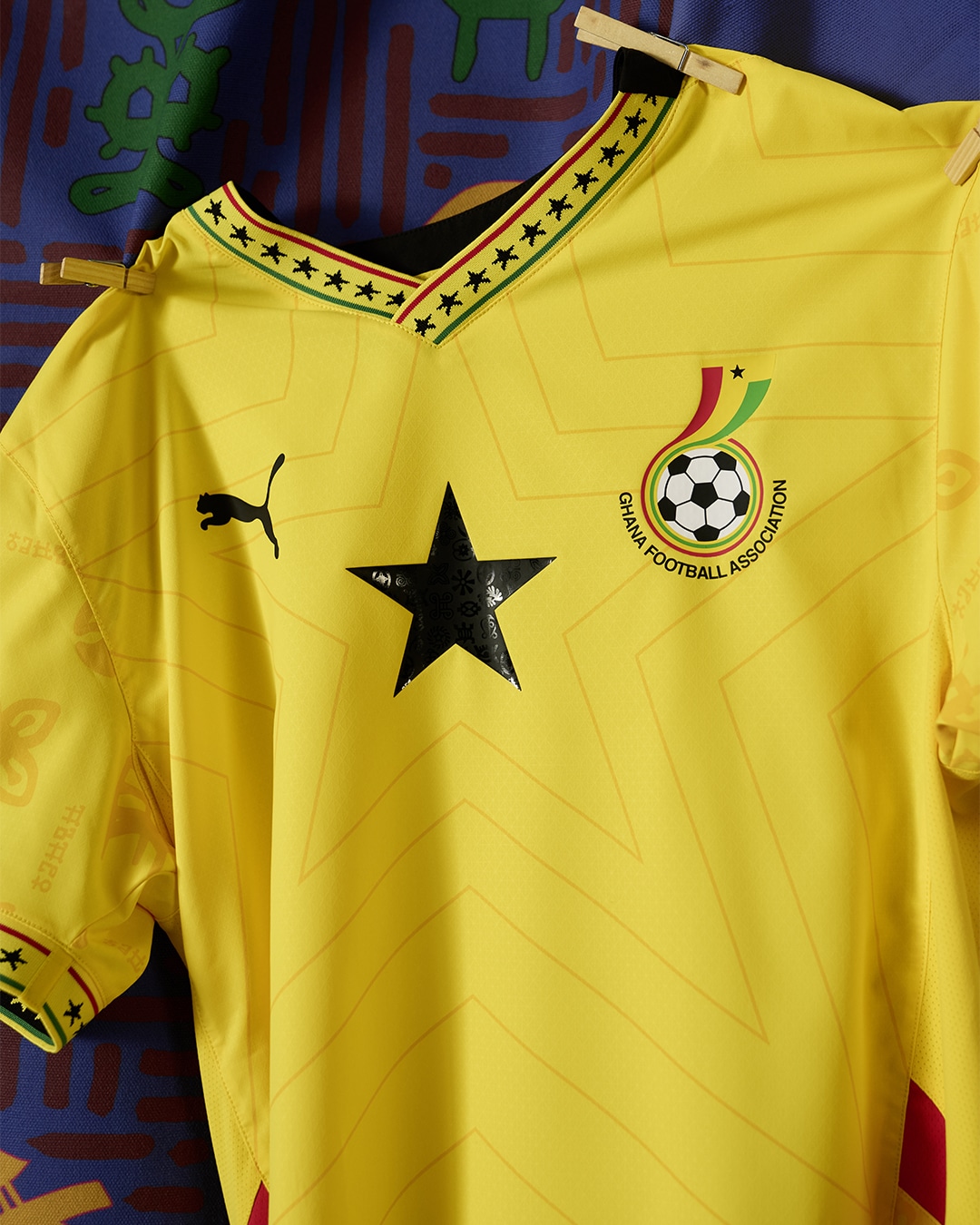 maillot exterieur ghana 2025 puma 1