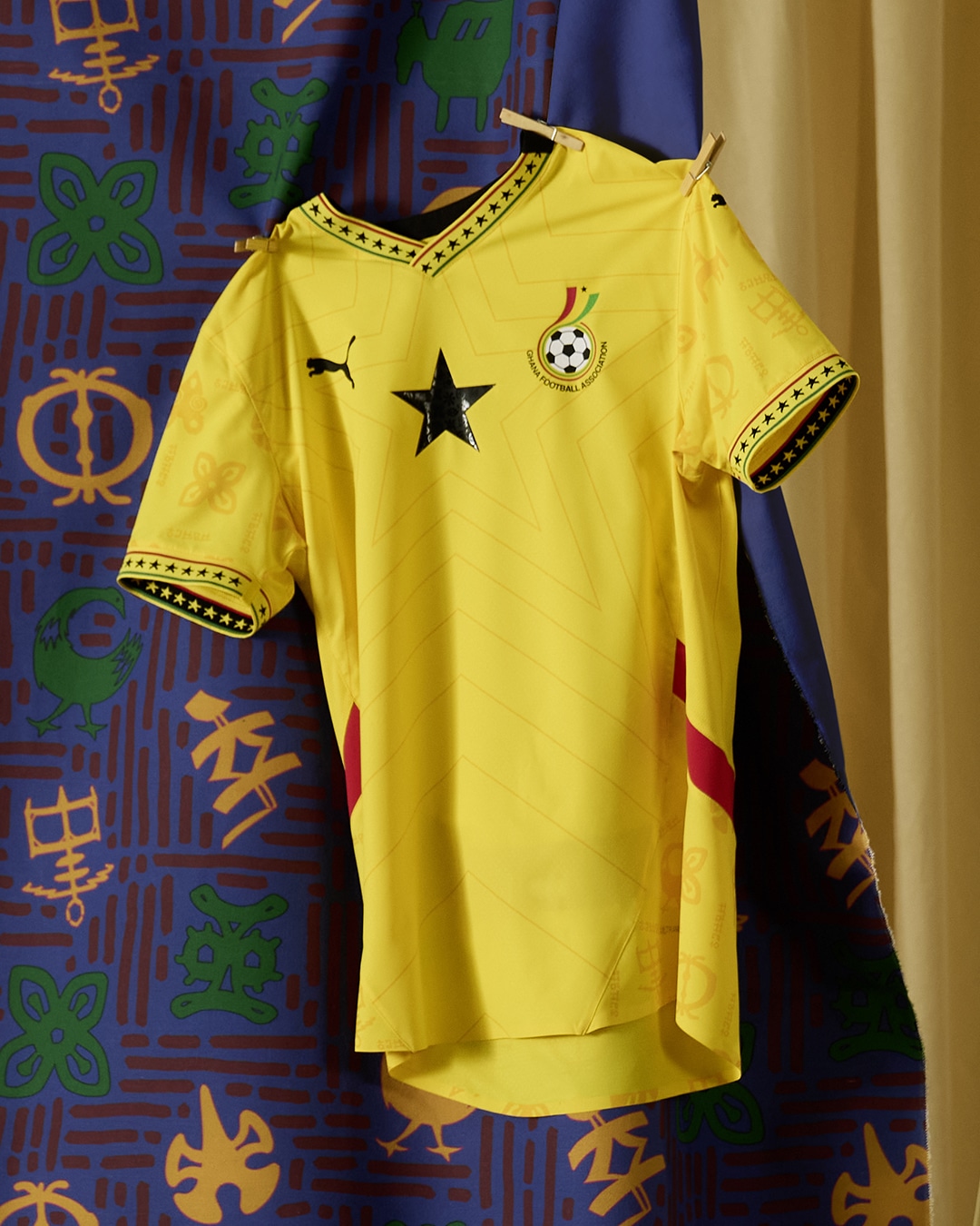 maillot exterieur ghana 2025 puma 1