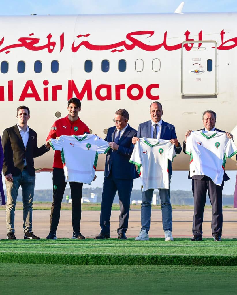 maillot maroc royal air maroc 2025 puma