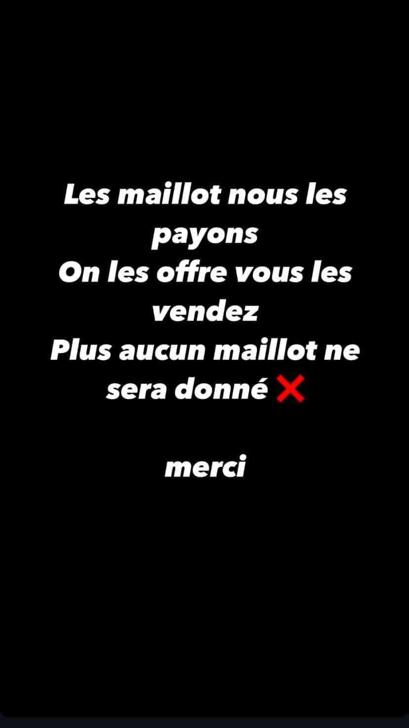 maillot porté alexandre mendy le bon coin 2024 2025