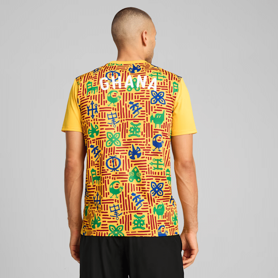 maillot pre match puma selection afrique 2025