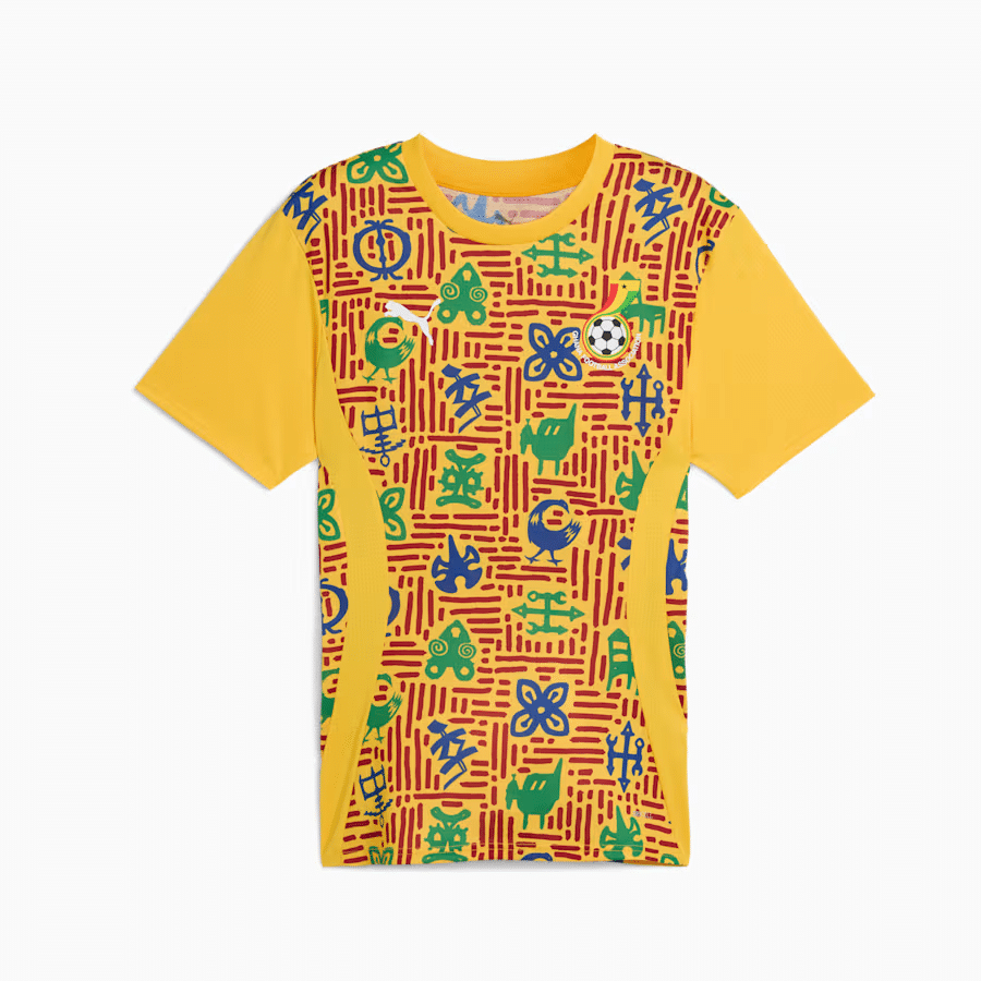 maillot pre match puma selection afrique 2025