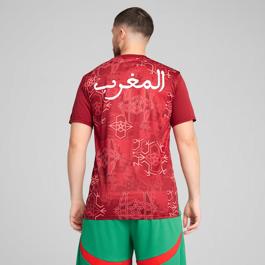 maillot pre match puma selection afrique 2025