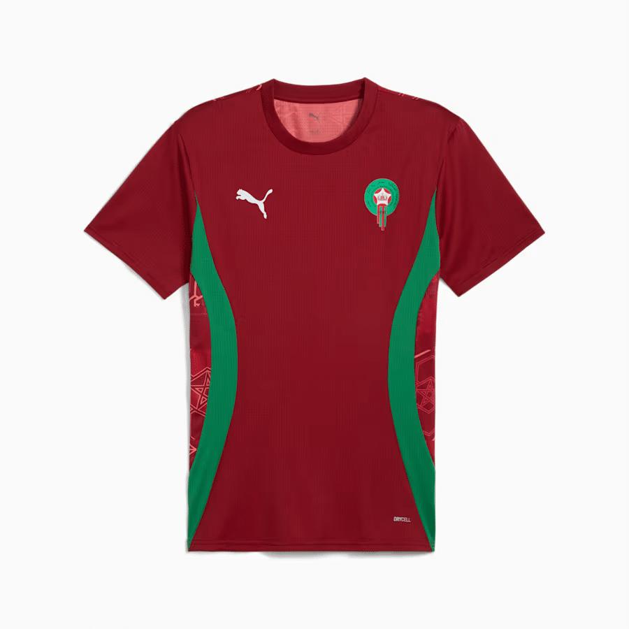 Maillot Pré-Match Maroc Coupe du Monde 2026 - Rouge main image 1