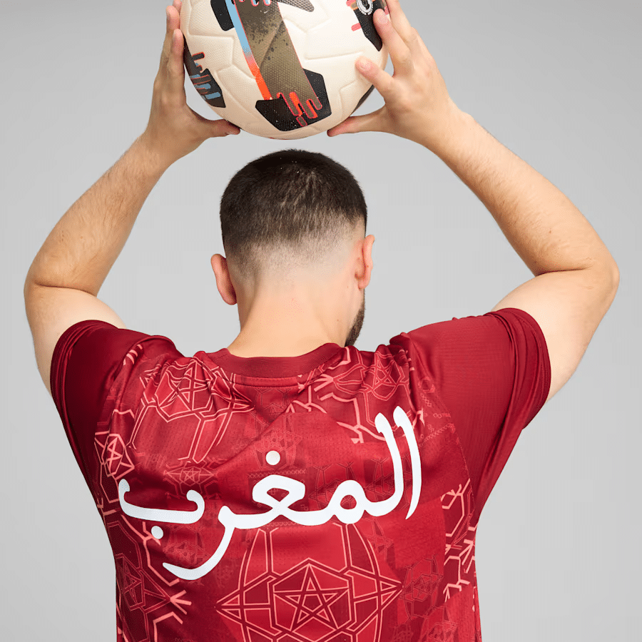 maillot pre match puma selection afrique 2025