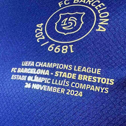 Image de l'article Le Barça va jouer contre Brest avec un maillot spécial