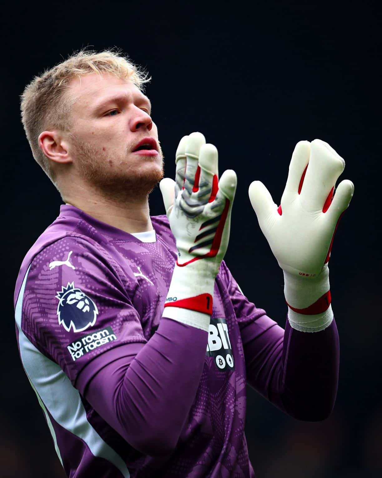 aaron ramsdale gant 4 doigts southampton fulham 2024 2025