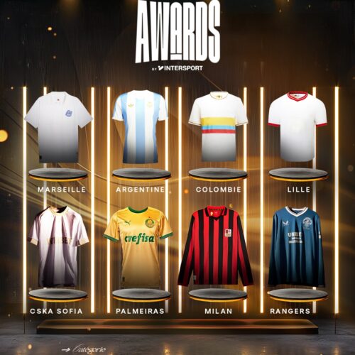 Image de l'article Les plus beaux maillots anniversaires de 2024 - footpack Awards by Intersport