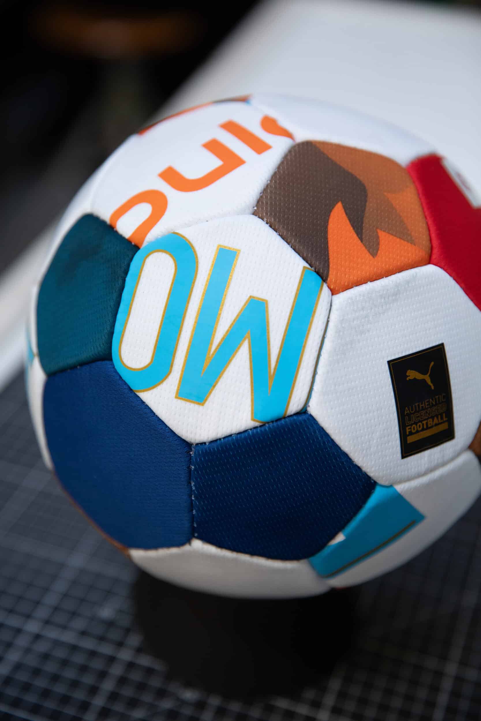 ballon om rebond ancien maillot