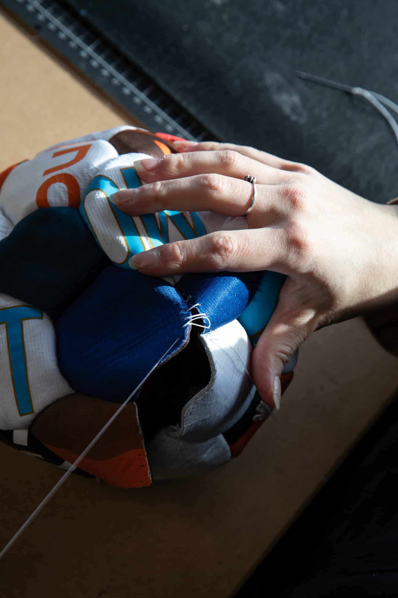 ballon om rebond ancien maillot