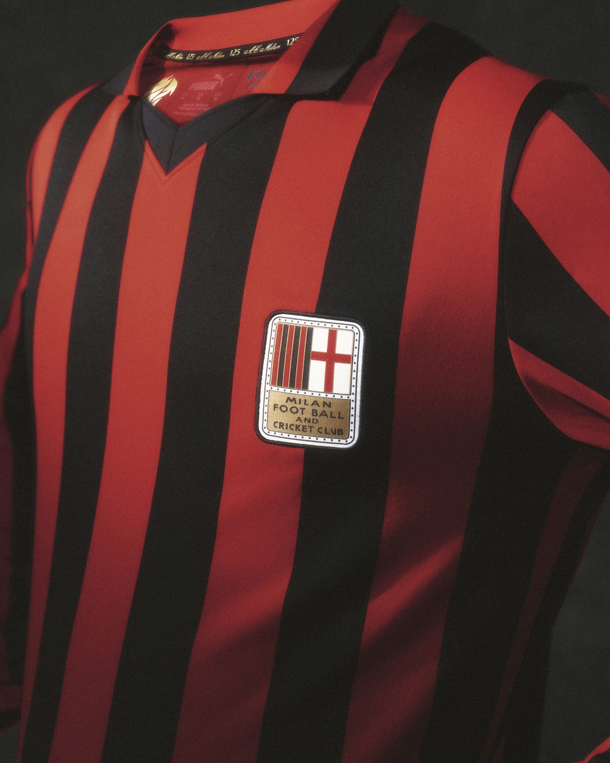 maillot ac milan anniversaire 125 ans puma