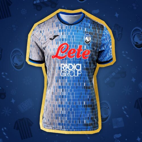 Image de l'article Le pire maillot de Noël pour l'Atalanta Bergame ?