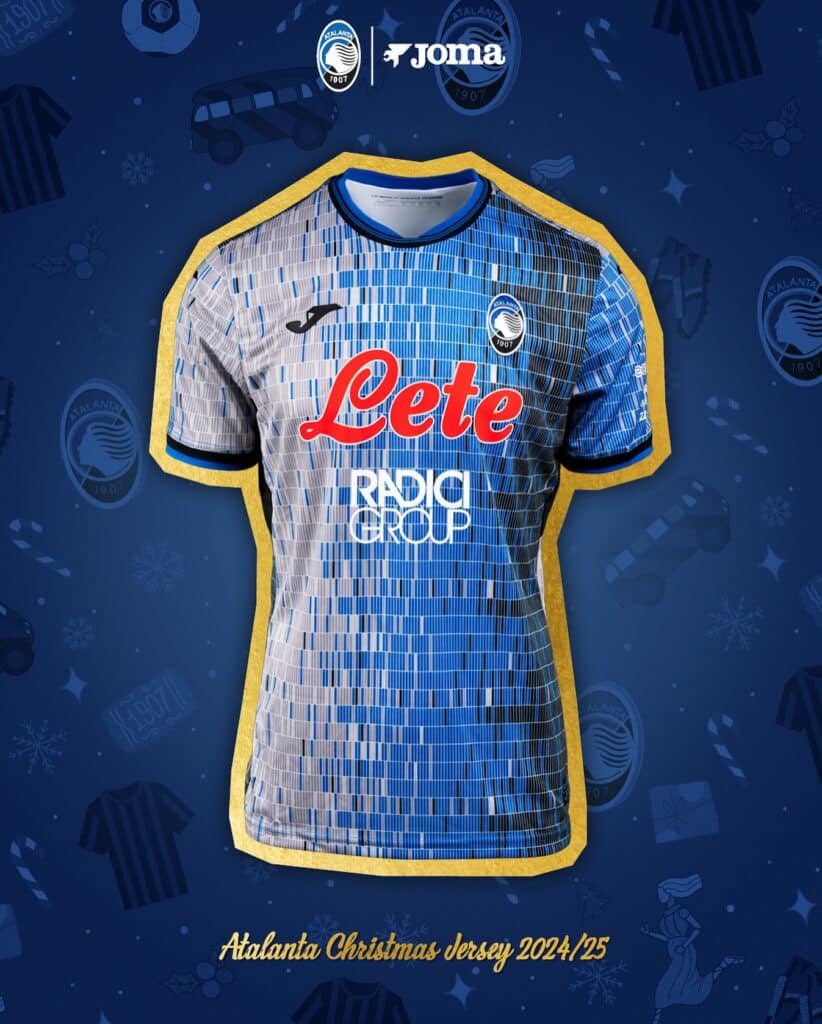maillot atalanta noel 2024 2025 joma