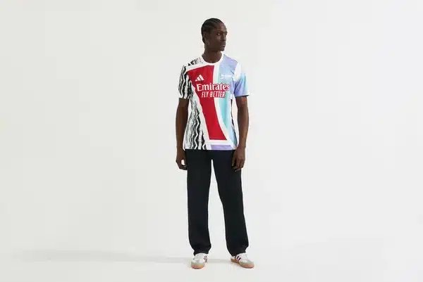 maillot pre match arsenal 2024 2025 adidas