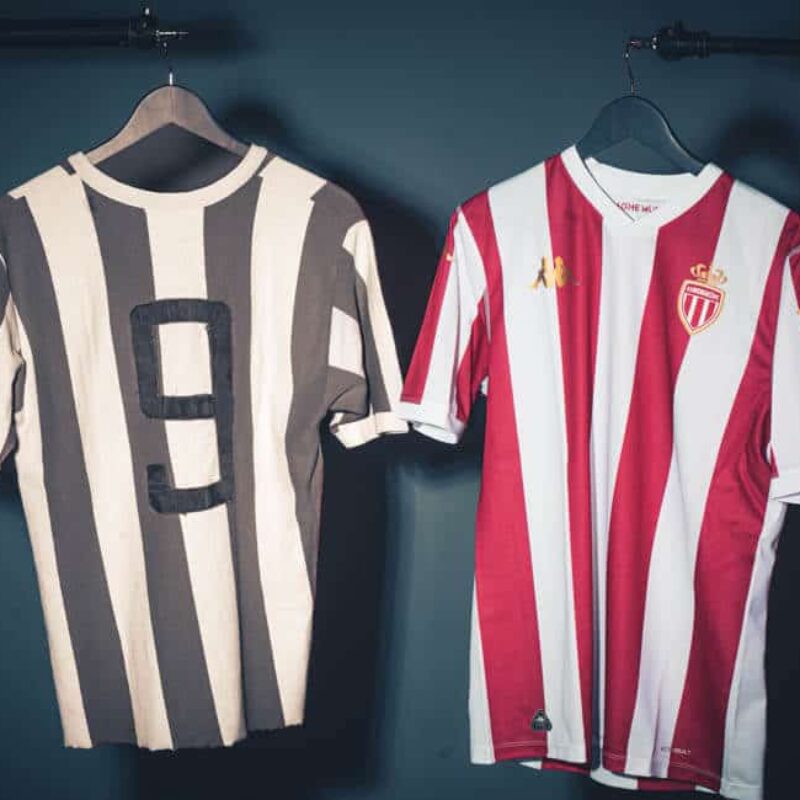 reedition maillot monaco 1960 coupe de france kappa 2024 2025