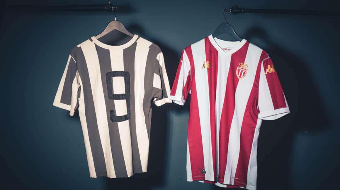 reedition maillot monaco 1960 coupe de france kappa 2024 2025