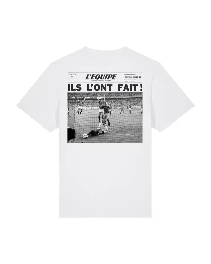 tee shirt foot dimanche l'equipe 2024 2025