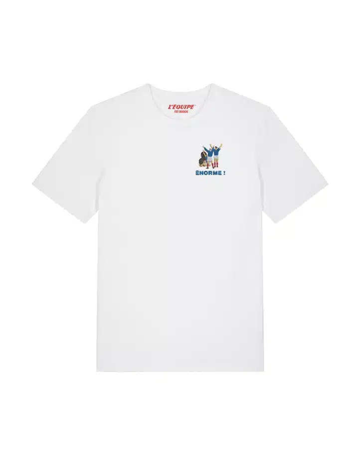 tee shirt foot dimanche l'equipe 2024 2025