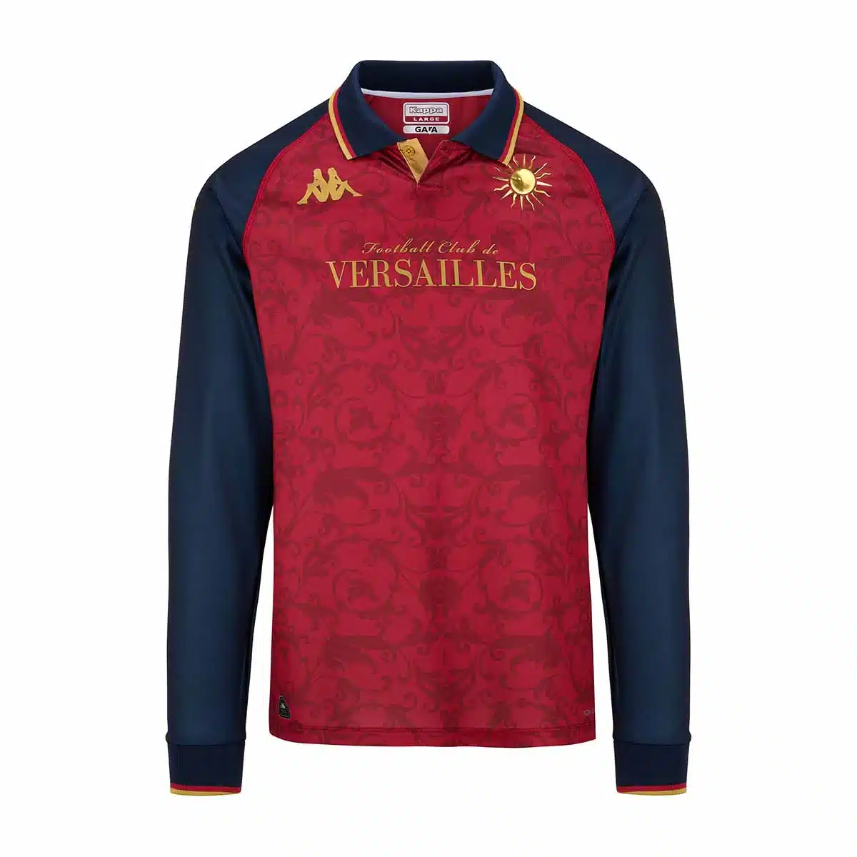 versailles maillot manches longues 2024 2025