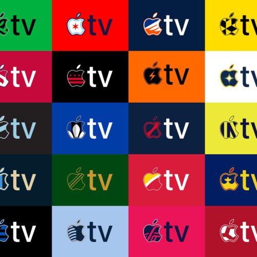 Image de l'article Le logo Apple TV aux couleurs des maillots de la MLS !
